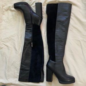 Circus by Sam Edelman over the knee leather boots.